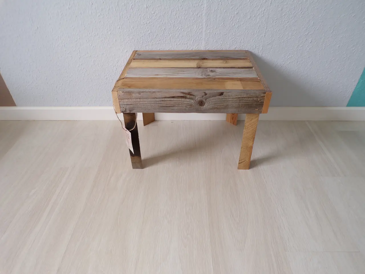 Billede 4 - Sidebord / blomsterbord med patina