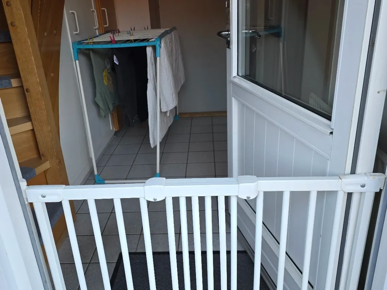 Billede 1 - Hvid dør gitter
