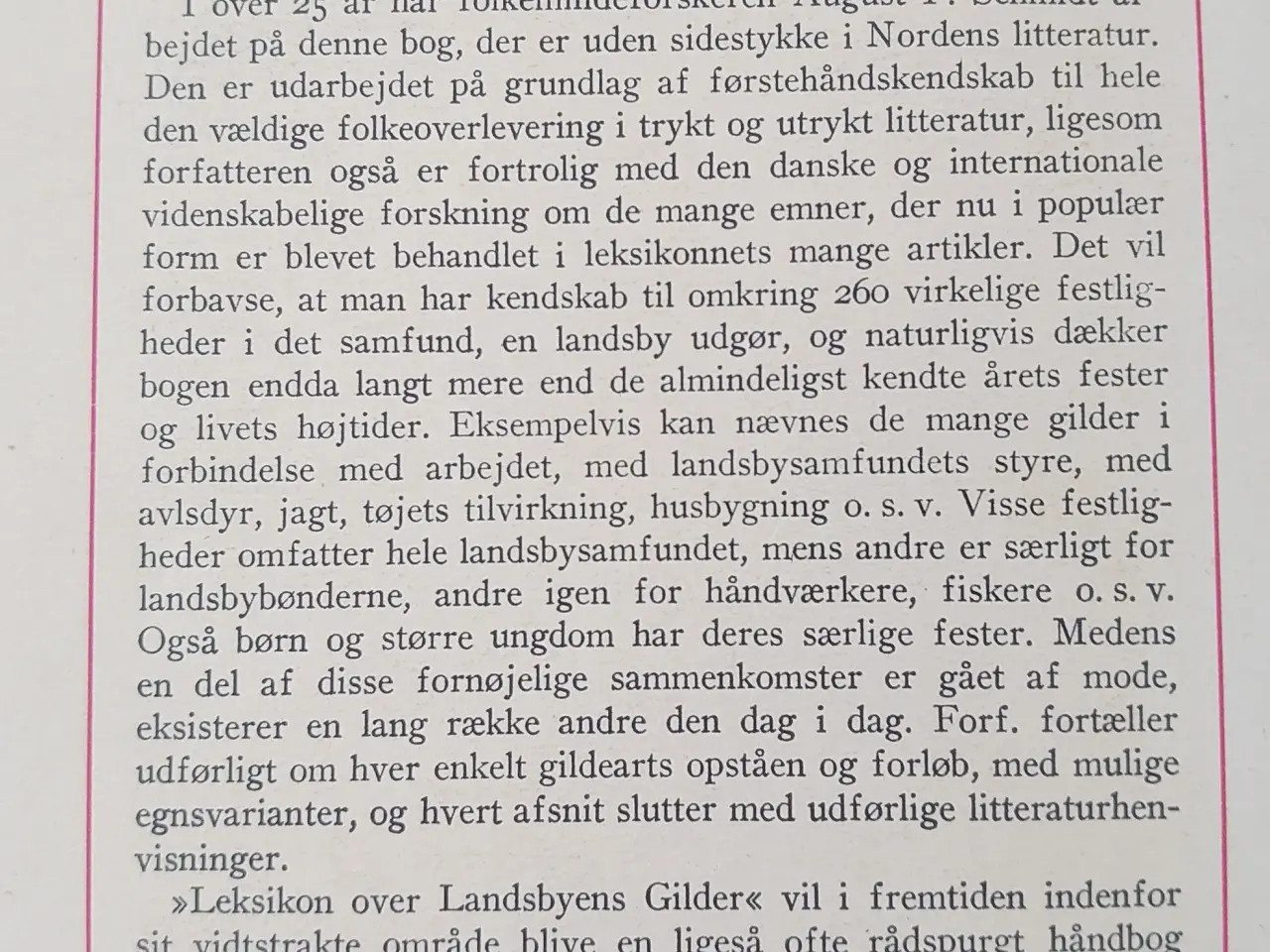 Billede 3 - August F. Schmidt: Landsbyens Gilder udg. 1950.