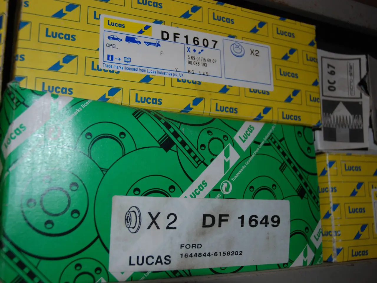 Billede 1 - BREMSESKIVER LUCAS 1649 til mange FORD og TWR