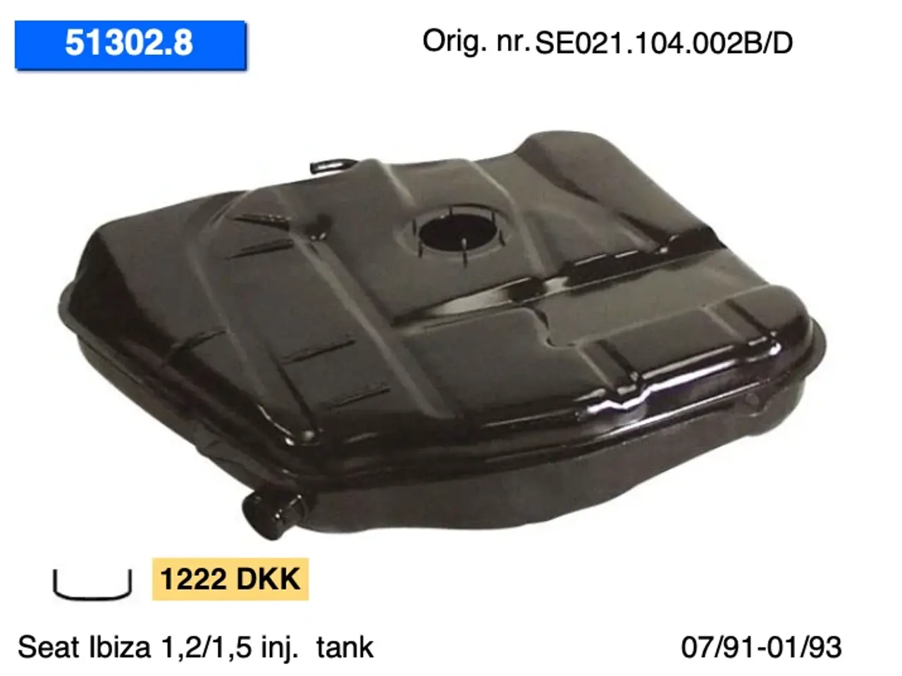 Billede 1 - Seat tanke