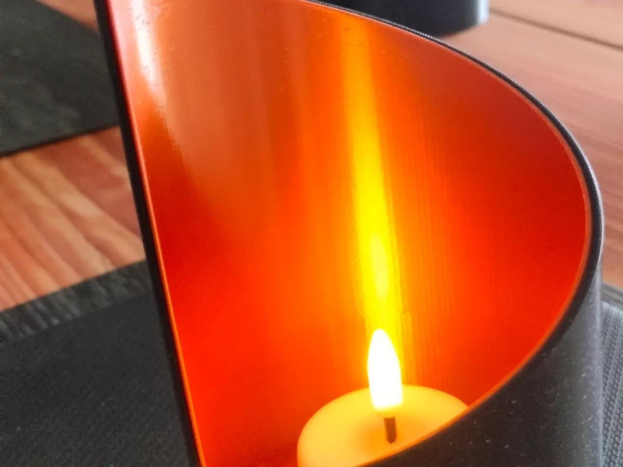 Billede 1 - 3D printet fyrfadslys