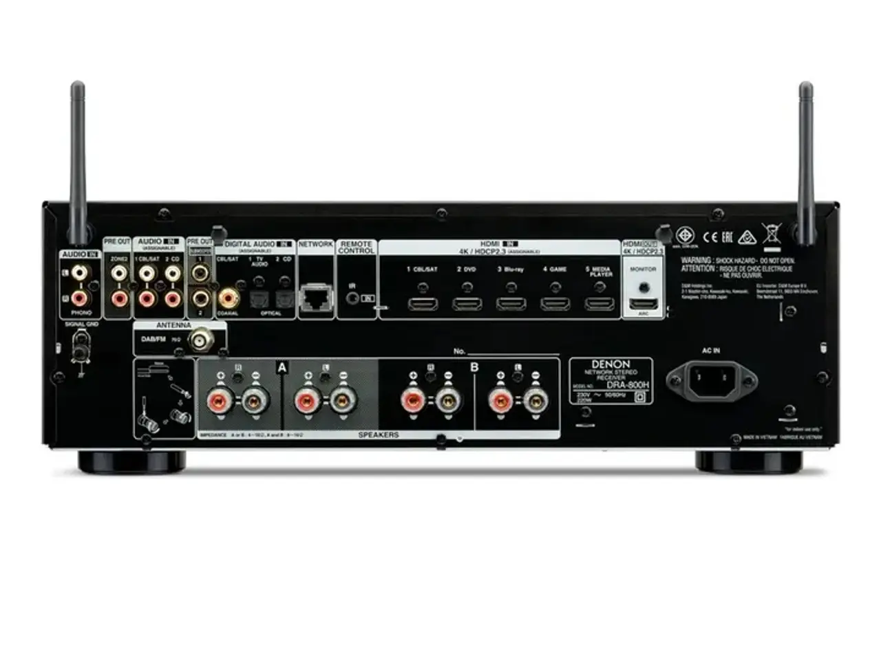 Billede 2 - Denon DRA-800H stereoreceiver, sort