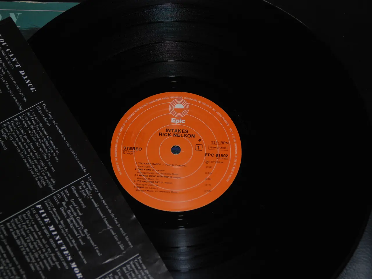 Billede 5 - Lp.ere - Rick Nelson