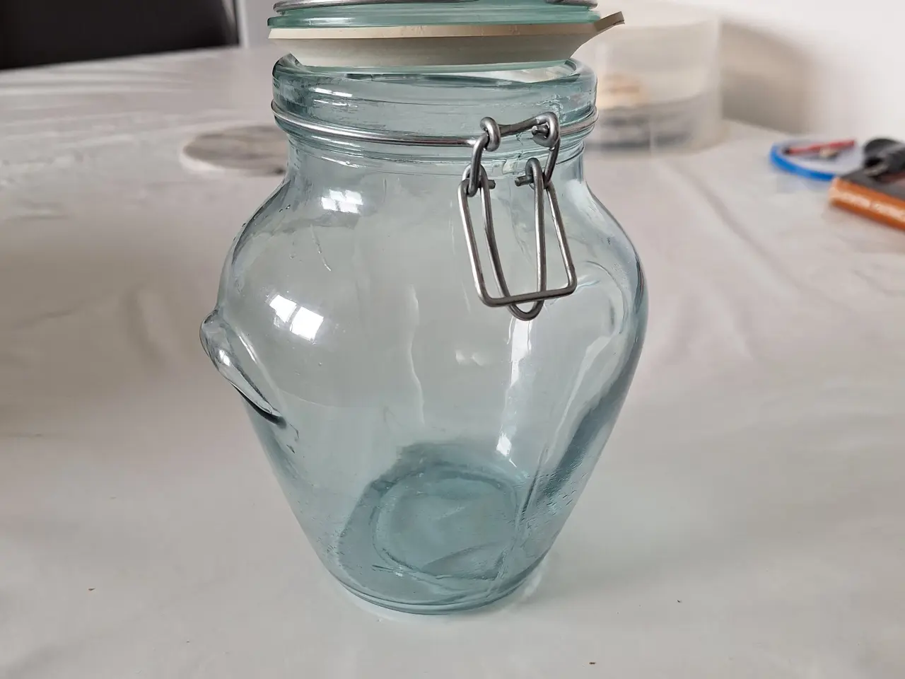 Billede 5 - Opbevarings-glas	