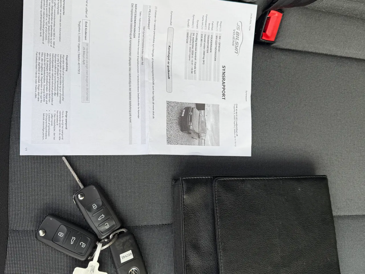 Billede 14 - Vw t6 1 ejers ful servicebog