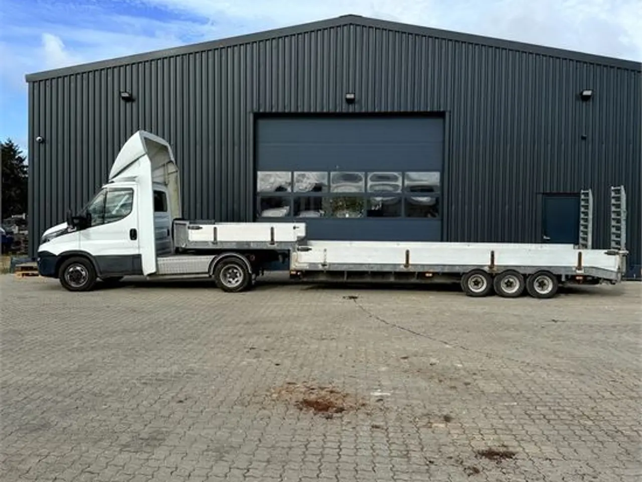 Billede 8 - Iveco Daily 40C 18 - Med trailer og lad / With trailer and flatbed