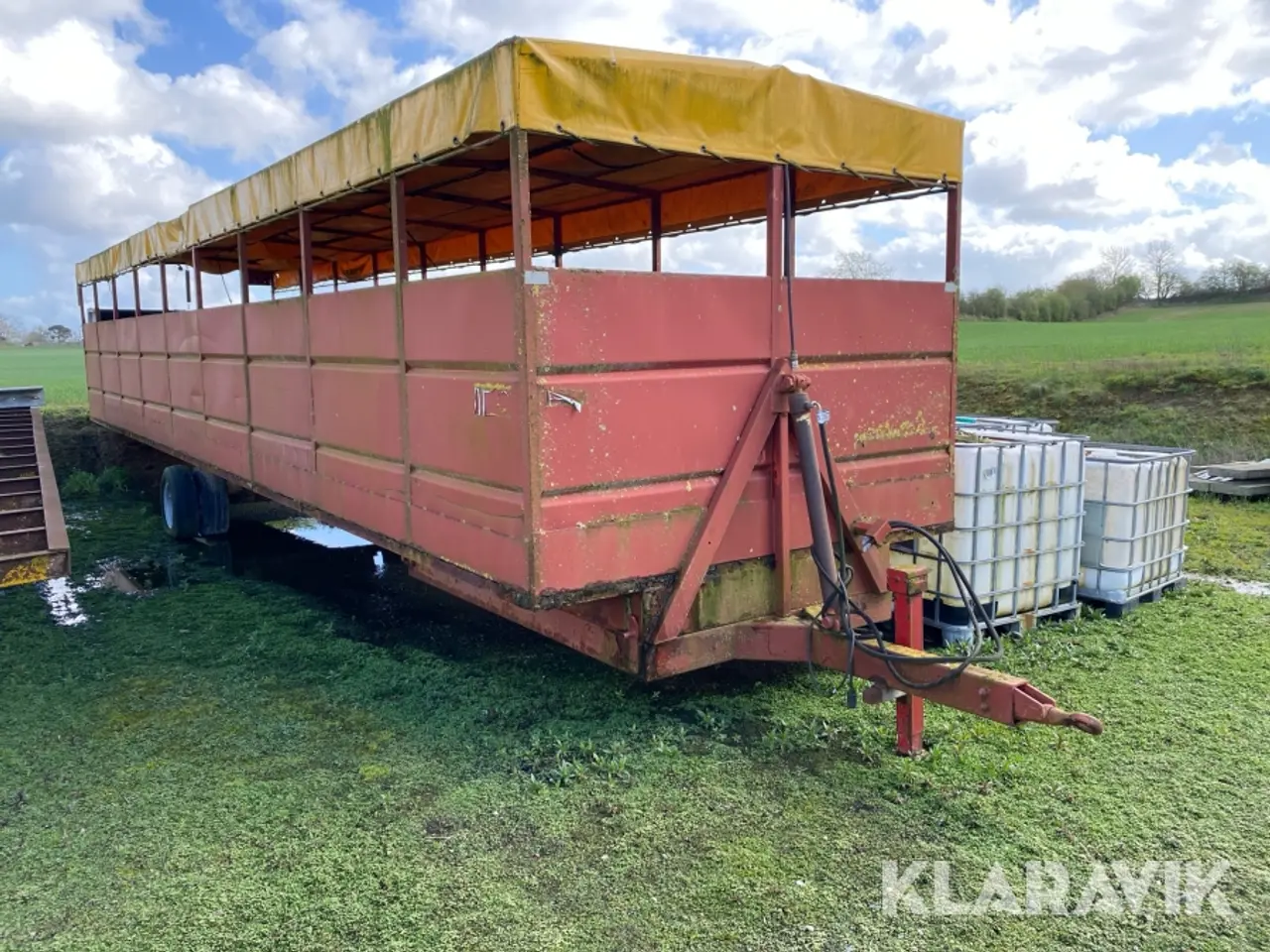 Billede 1 - Grise / kreaturvogn 28 m2
