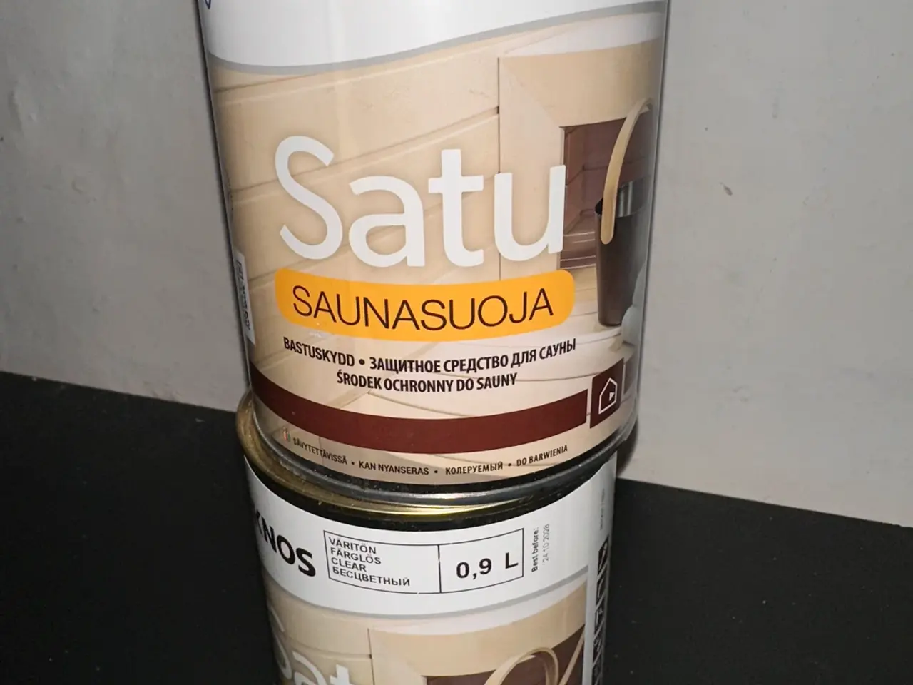 Billede 1 - Sauna maling