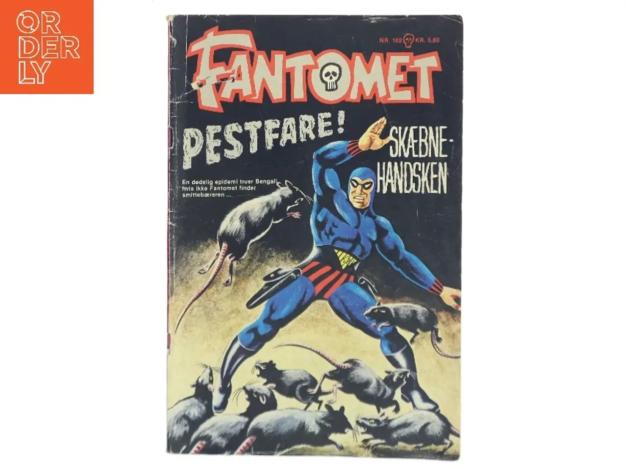 Billede 1 - Fantomet: Pestfare! Skæbnehandsken af <Ukendt< (Bog)