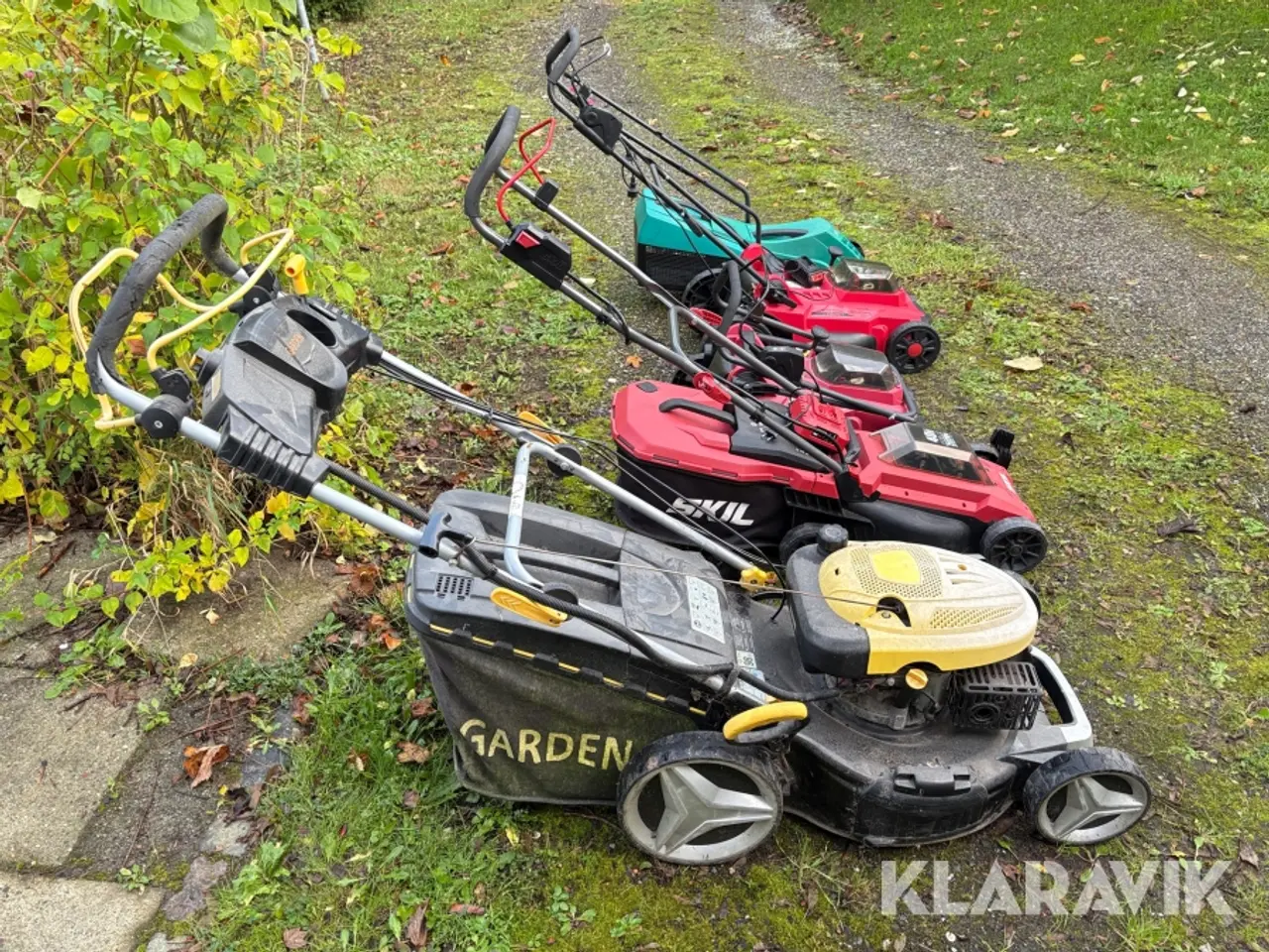 Billede 6 - Græsslåmaskiner Garden, Skil, Mitsutomo, Bosch - 5 styk
