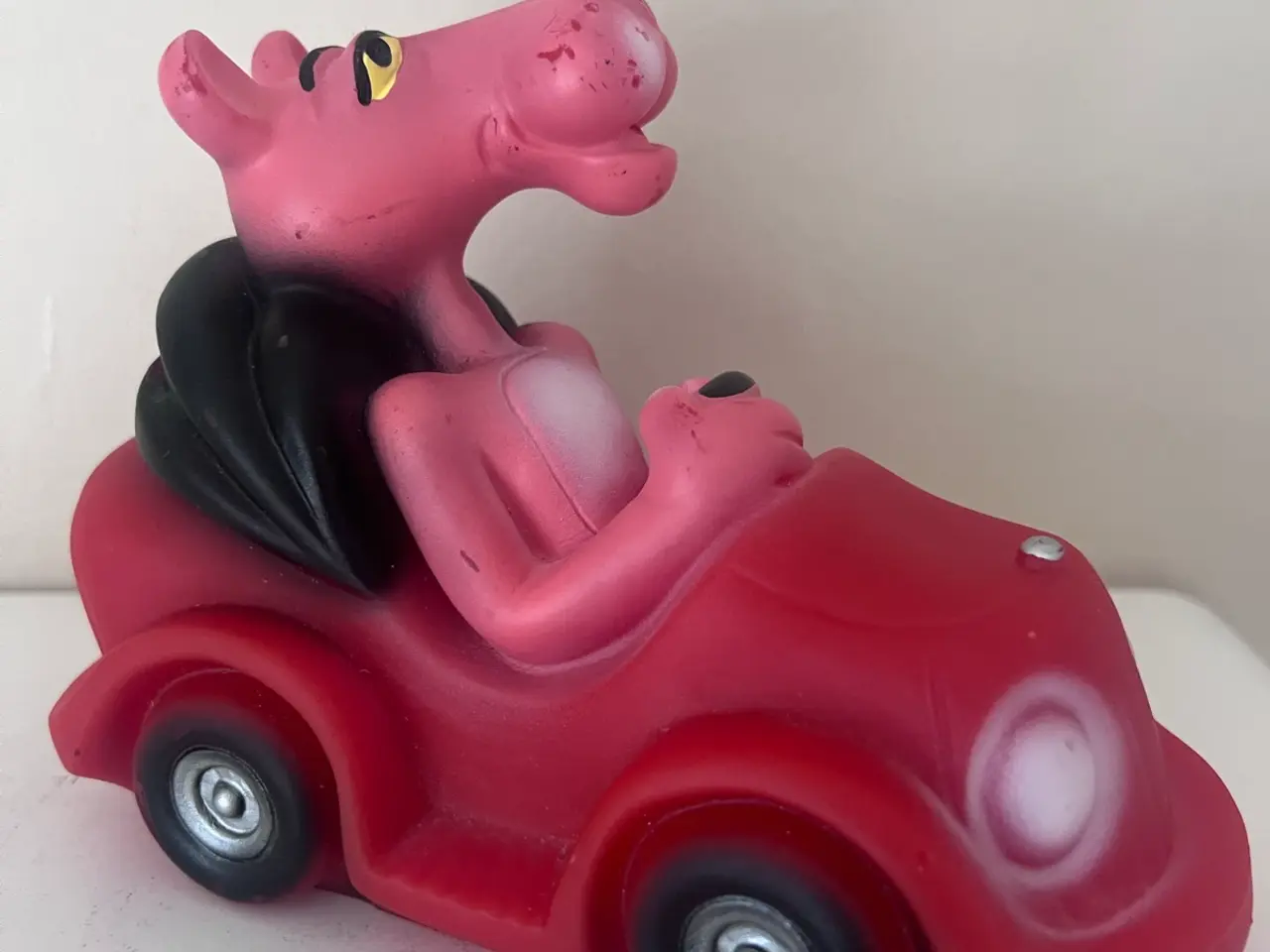 Billede 3 - Den lyserøde panter sparebøsse/figur fra 90’erne
