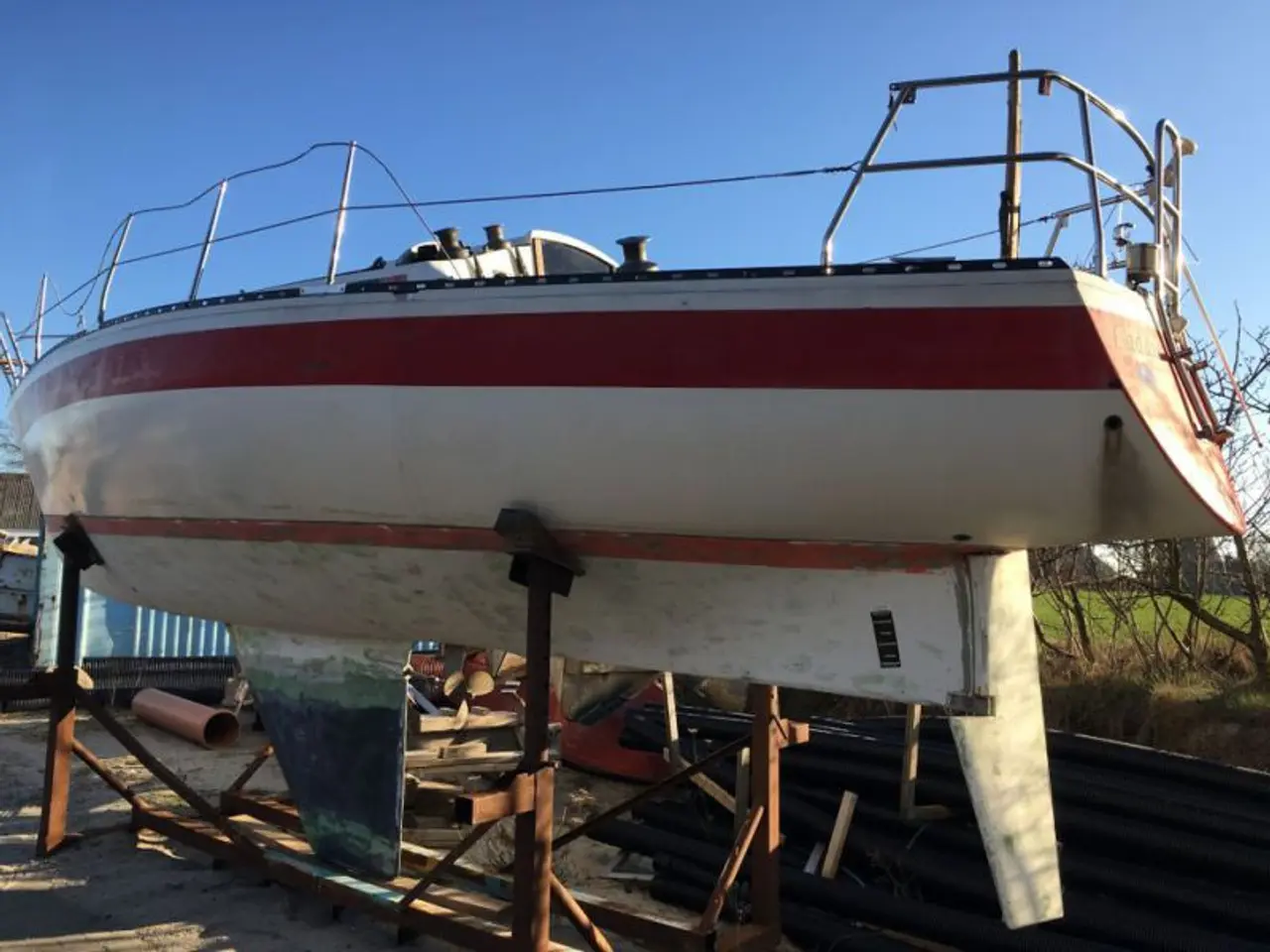 Billede 1 - 31 fod Helmann sejlbåd Projektsalg 12 m mast