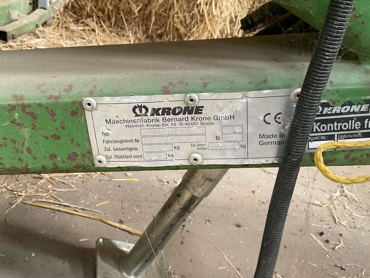 Billede 6 - KRONE Swadro 1250