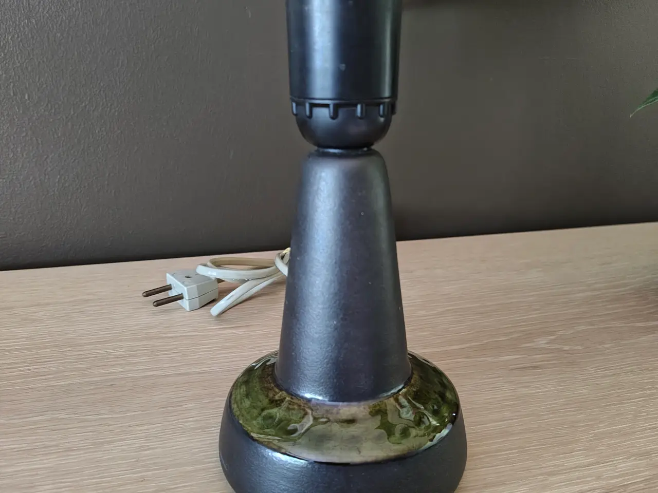 Billede 1 - Flot retro keramik bordlampe