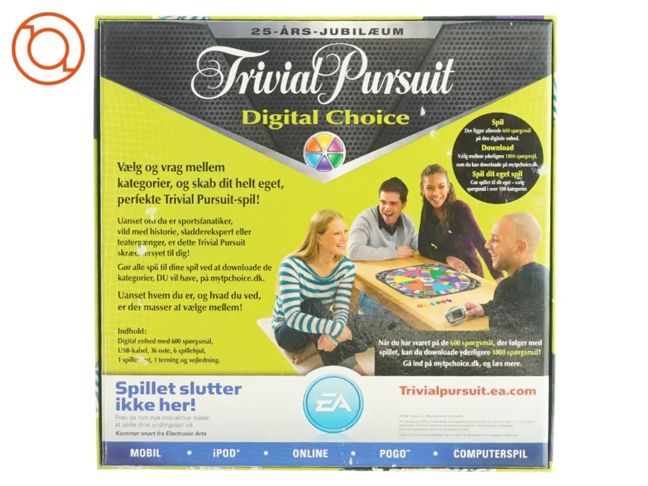 Billede 3 - Trivial Pursuit spil (str. 28 x 28 x 7cm)