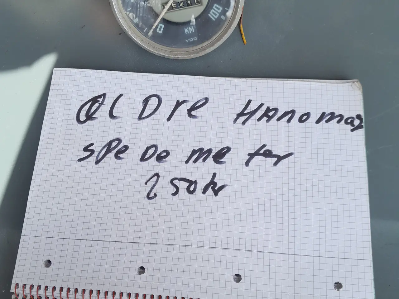 Billede 4 - Speedometer Hanomag - Ældre