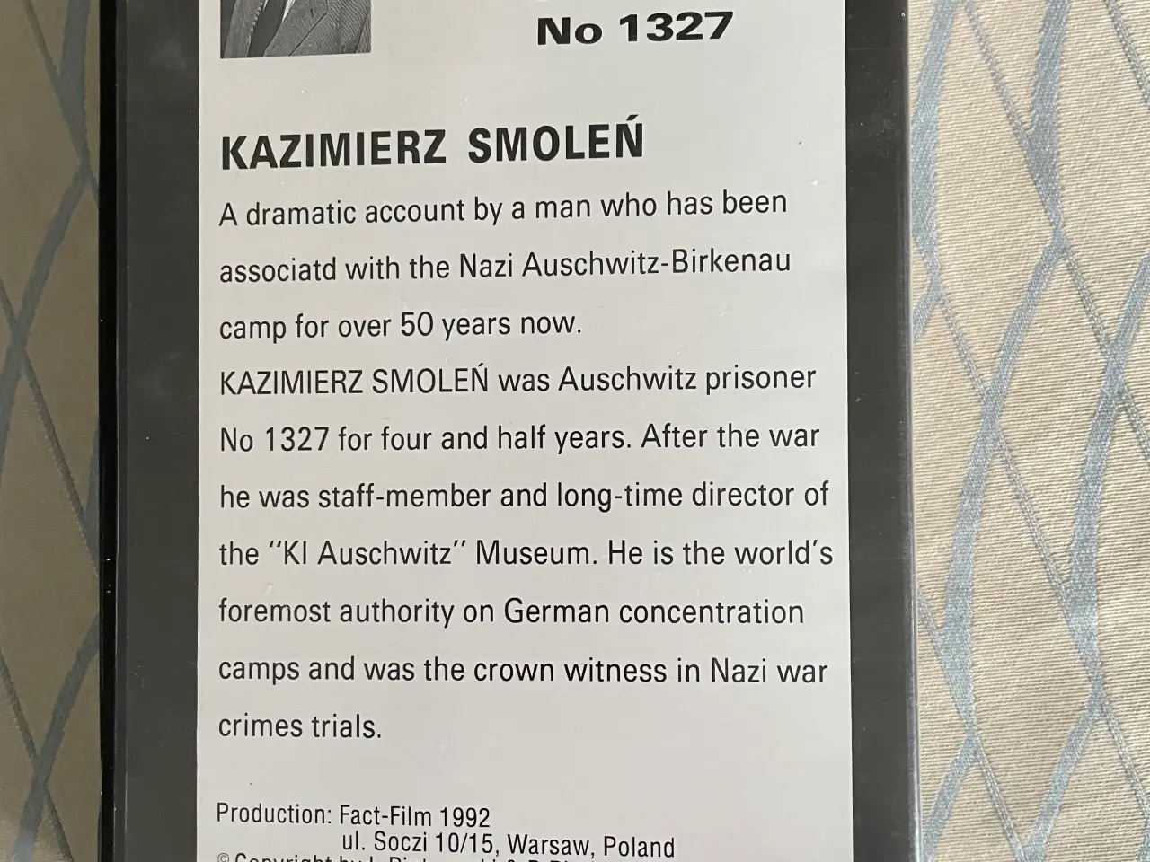 Billede 2 - Auschwitz vhs