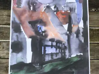 Flot plakat af Sergei Sviatchenko 