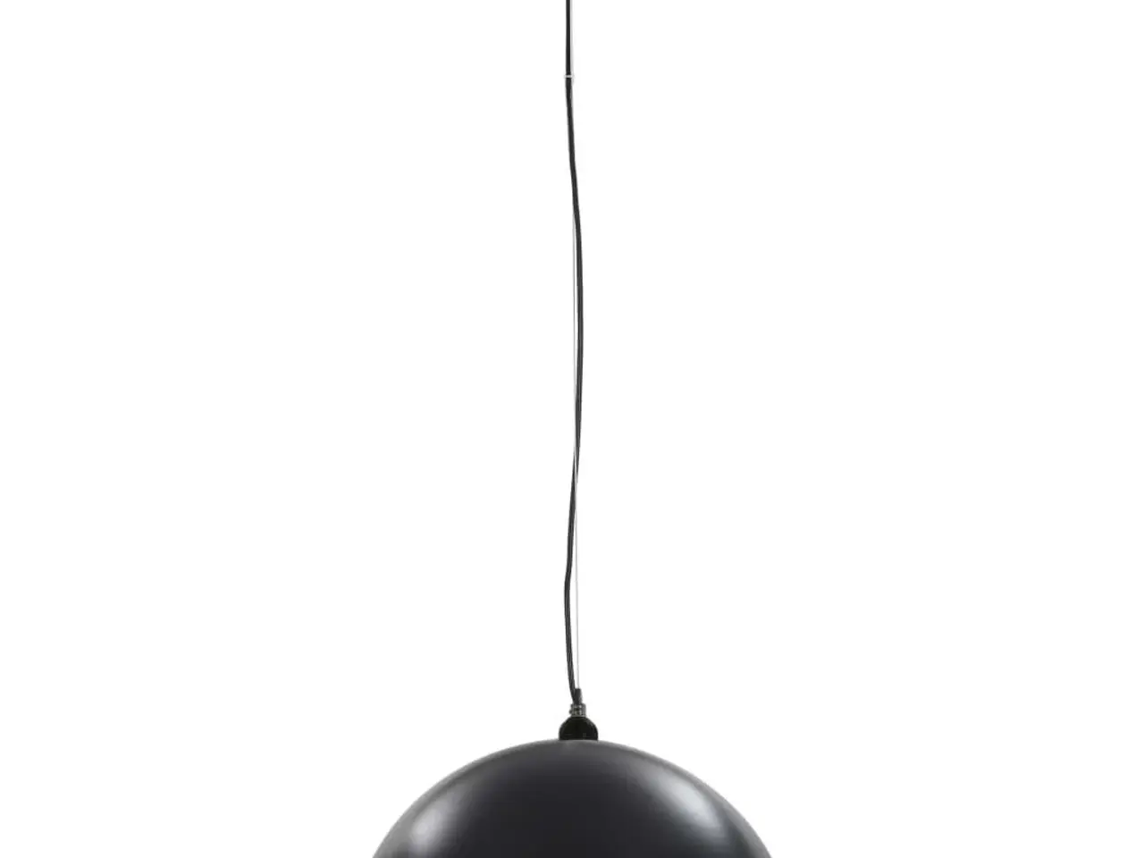 Billede 3 - Loftslamper, 2 stk. halvkugle 50 cm, E27 - sort/guld