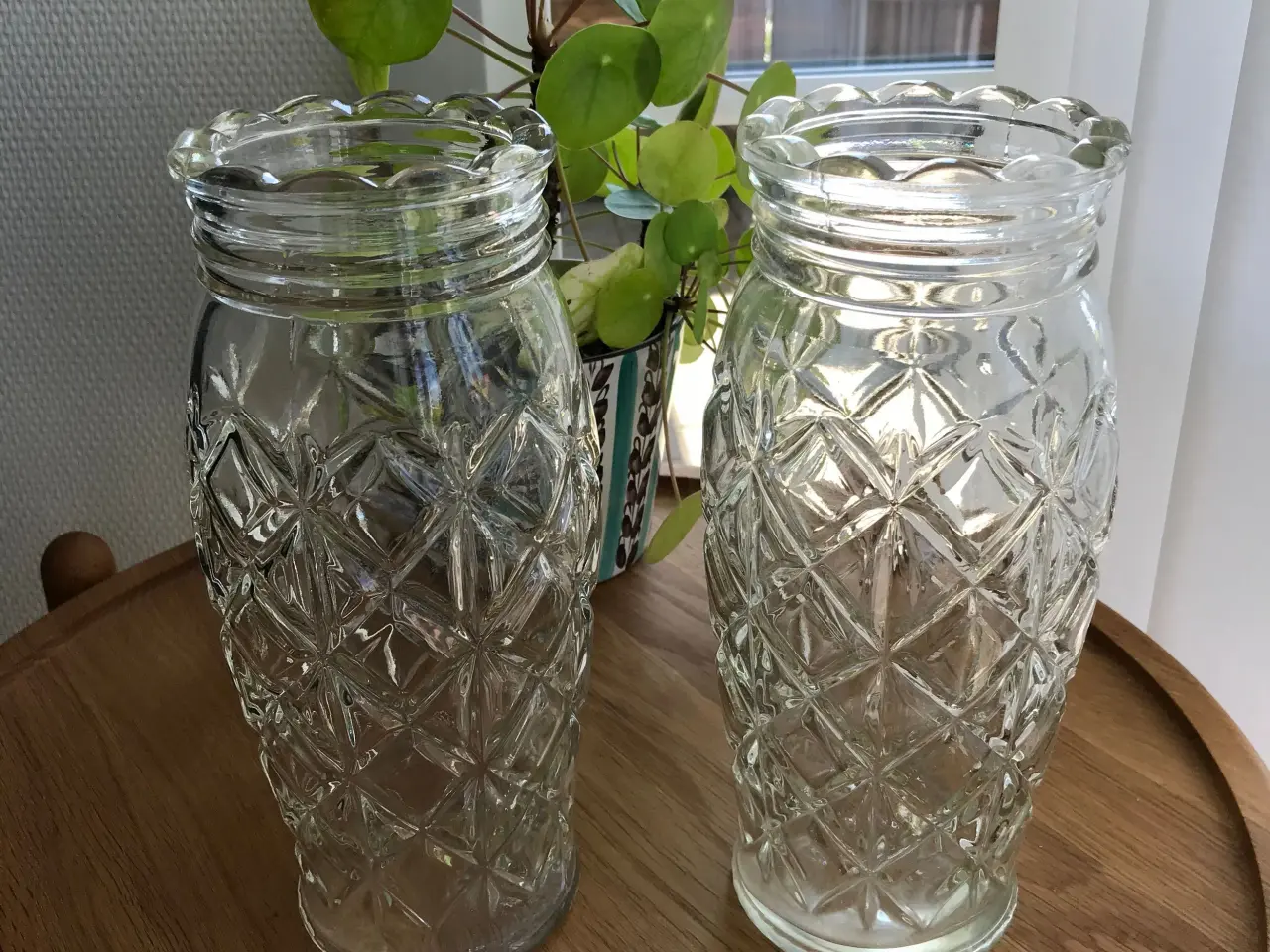 Billede 2 - Blomsterglas fra Fyens Glasværk 1934 (stor udgave)