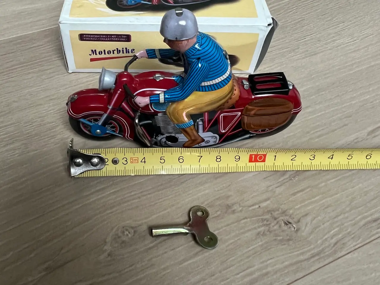 Billede 4 - Blik motorcykel med fører