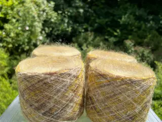 Eksklusivt italiensk mohairgarn med silke – 400 g