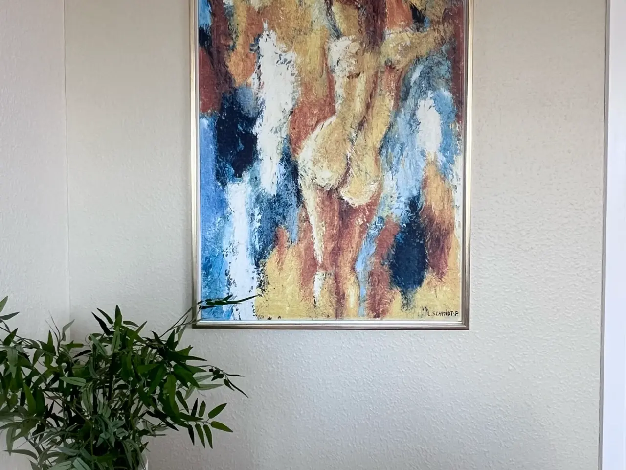 Billede 1 - Kunst på lærred