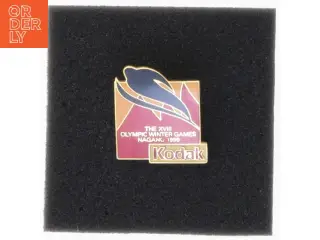 Nagano 1998 Olympiske Lege Kodak Sponsor Pin (str. 2,5 x 2,5 cm)