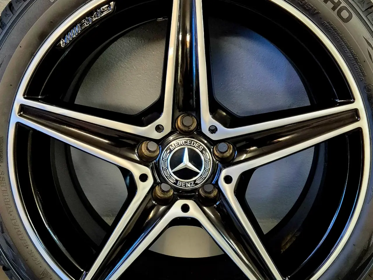 Billede 9 - MERCEDES C-KLASSE / E-KLASSE ORIGINAL ALUFÆLGE MED