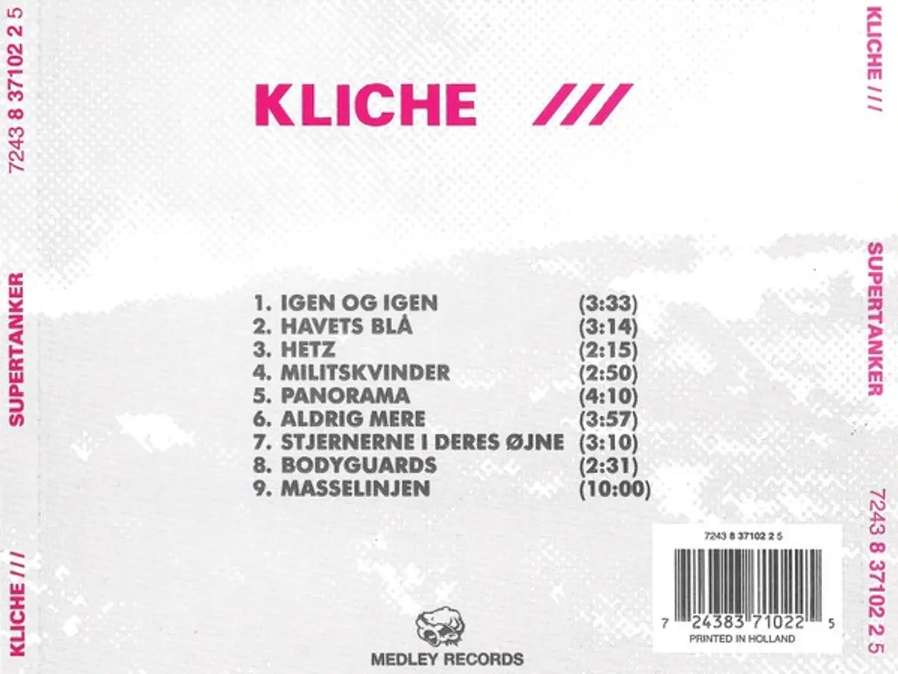 Billede 2 - Kliche – Supertanker – CD