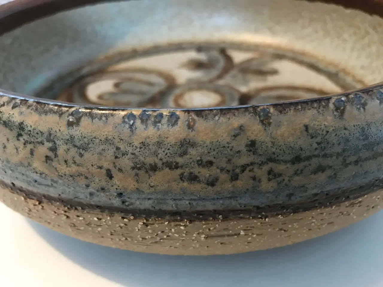 Billede 3 - Søholm Erika stentøjsfad nr. 3219, Ø27cm