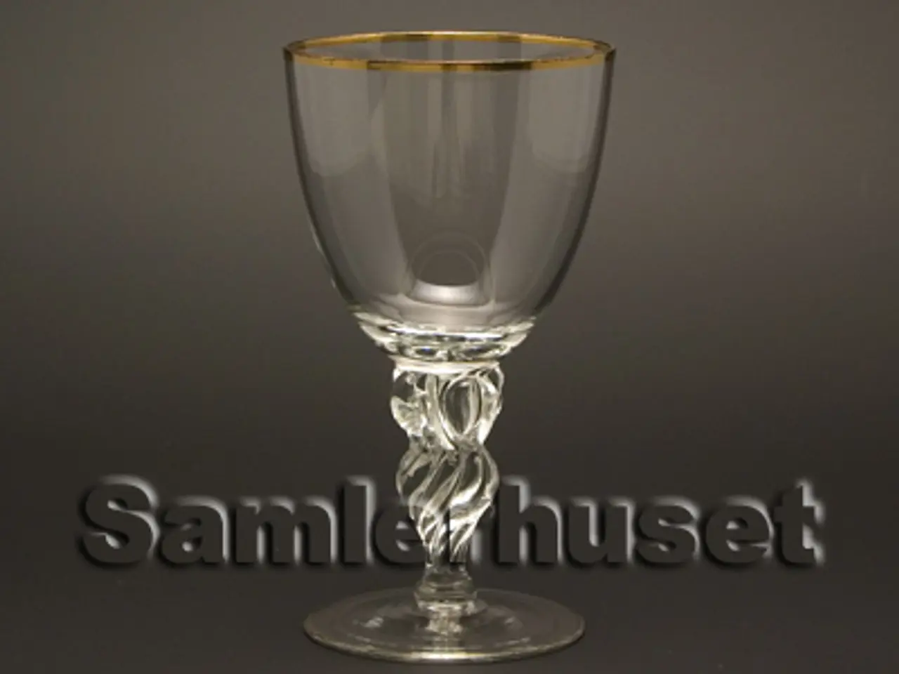 Billede 1 - Lyngby Snapsglas. H:83 mm.