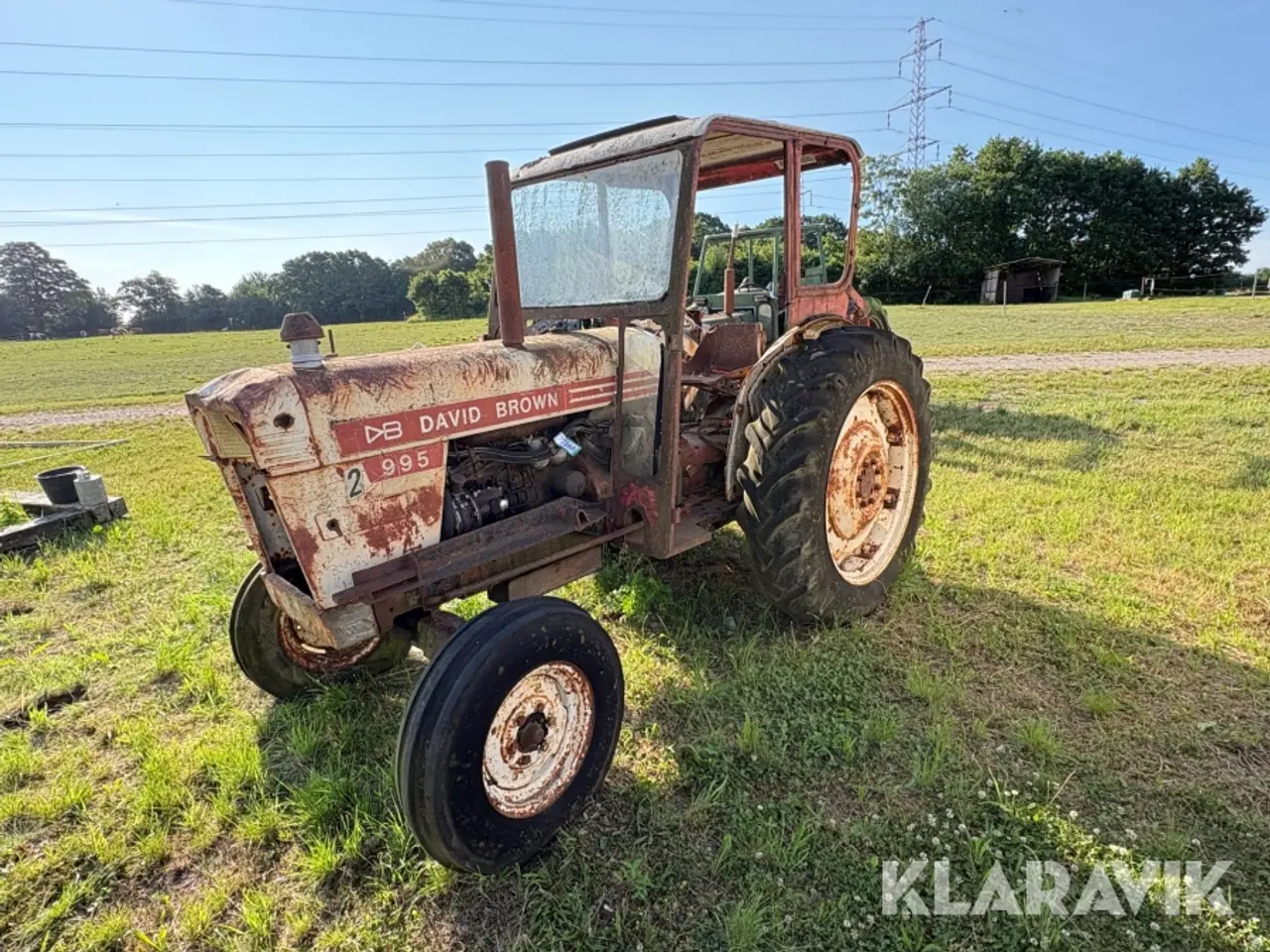 Billede 1 - Veterantraktor David Brown 995