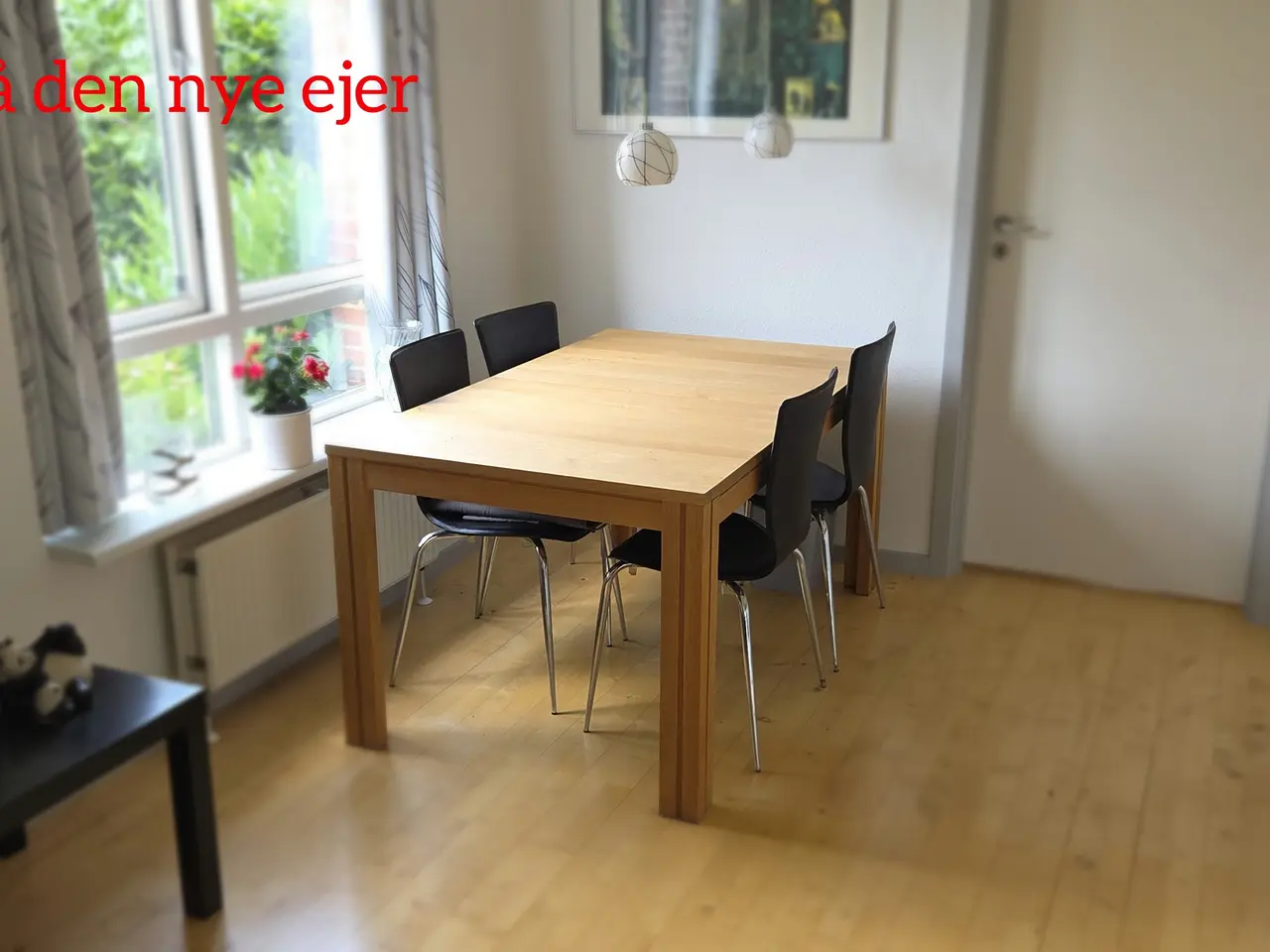 Billede 1 - Skovby spisebord model 23 i massiv eg sæbebeh