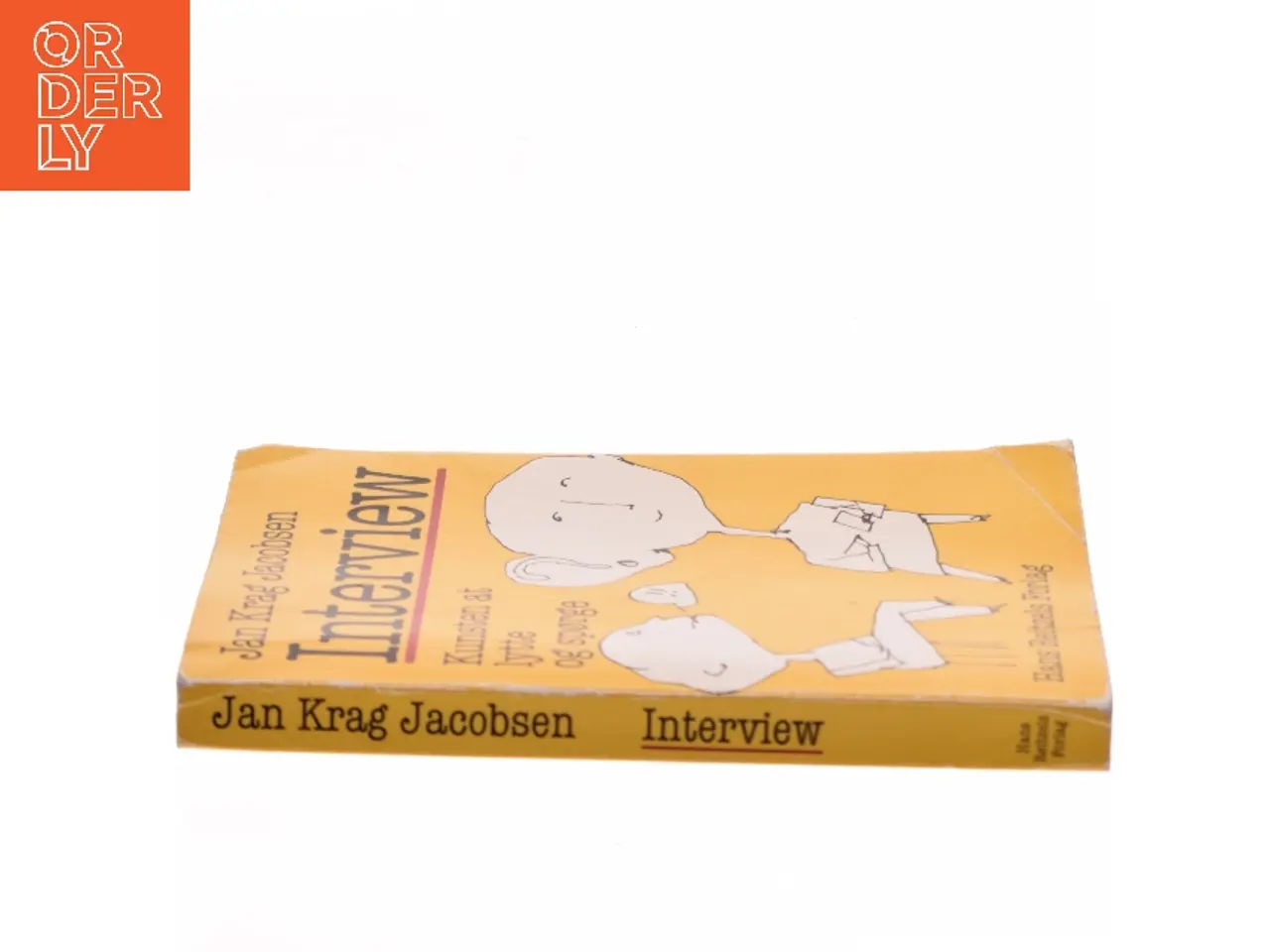Billede 2 - Interview : kunsten at lytte og spørge af Jan Krag Jacobsen (Bog)