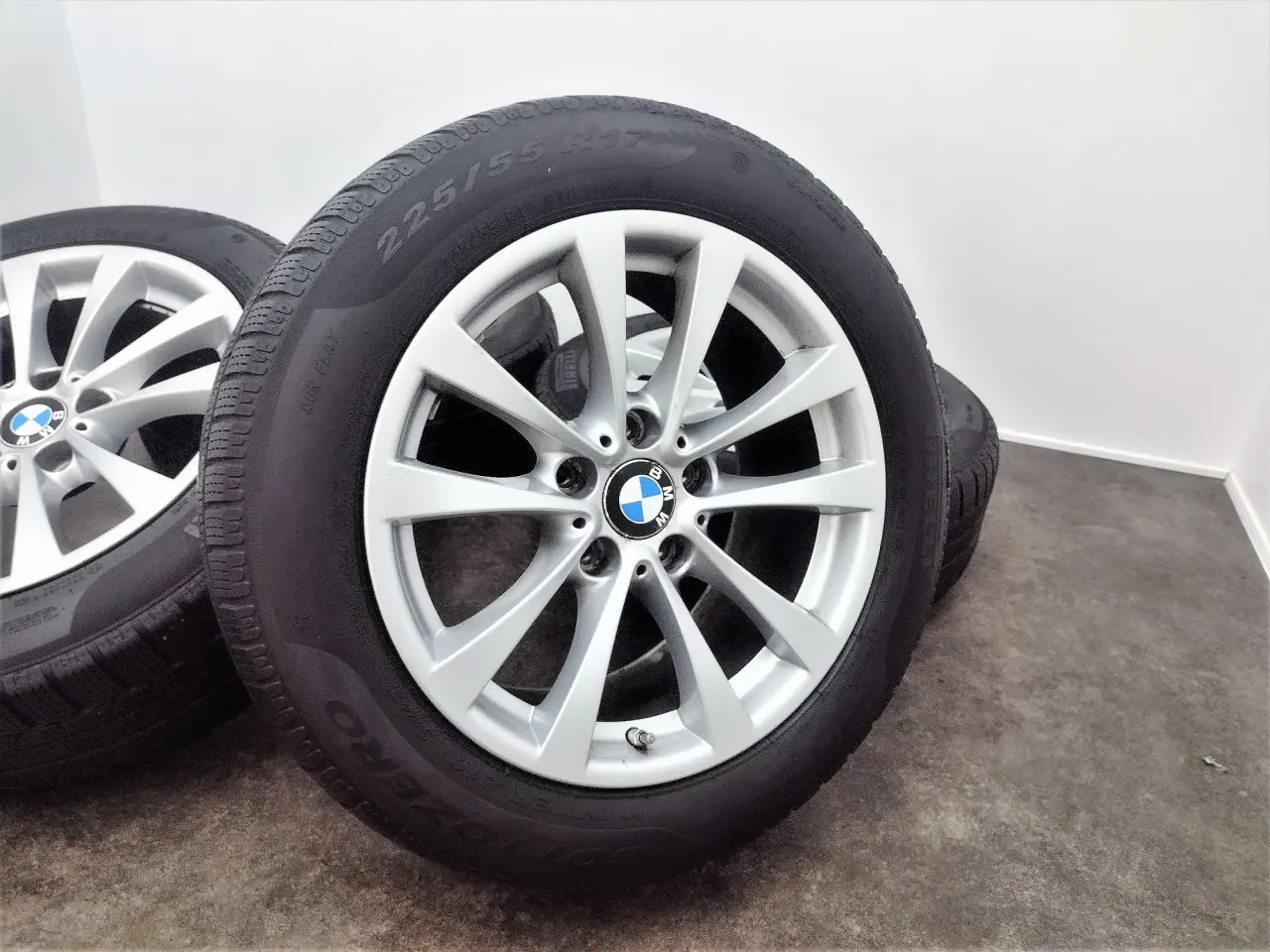 Billede 6 - 5x120 17" ET34 BMW Style-395 vintersæt Inkl. TPMS