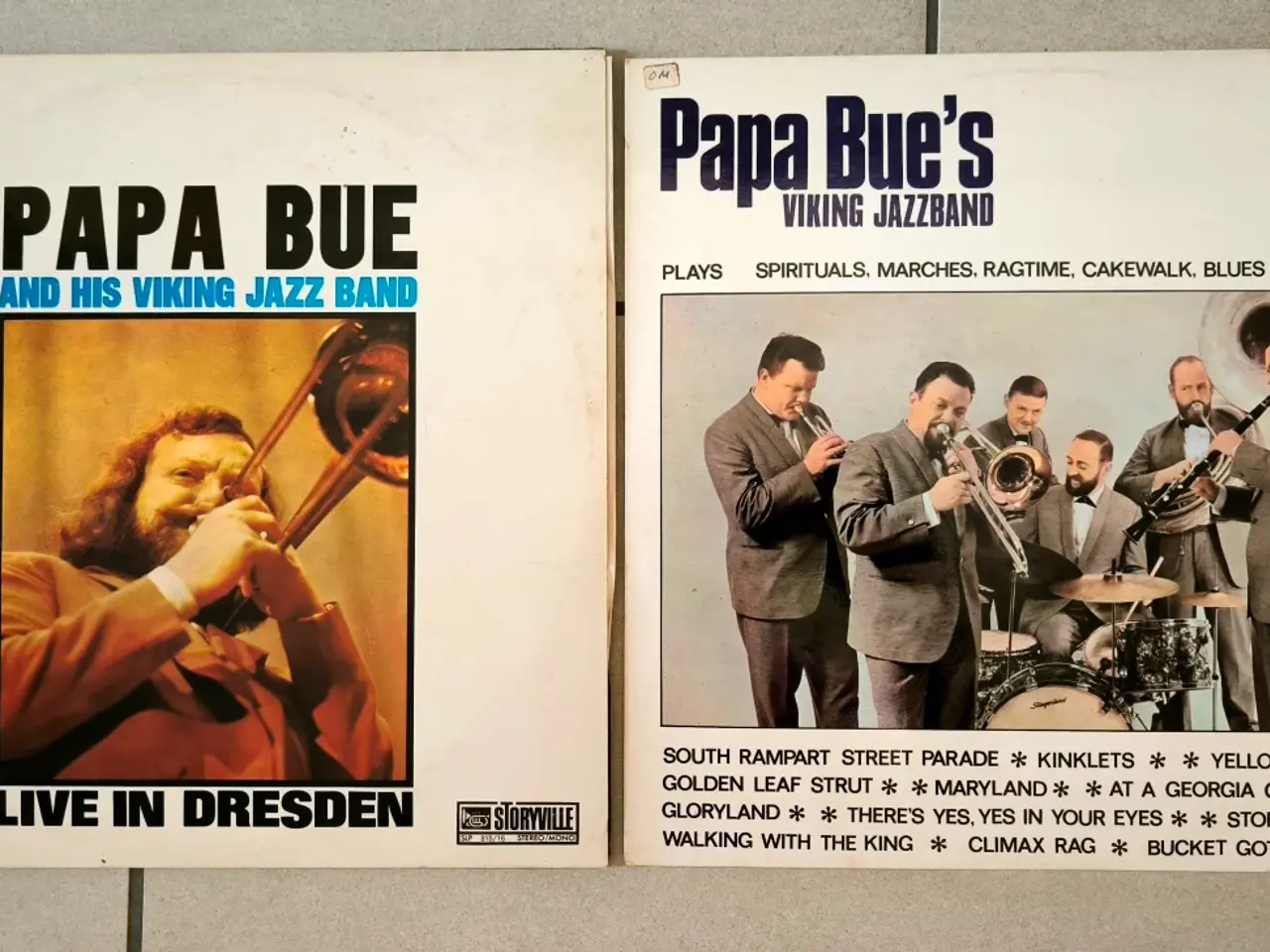 Billede 1 - 2x LP med Papa Bue