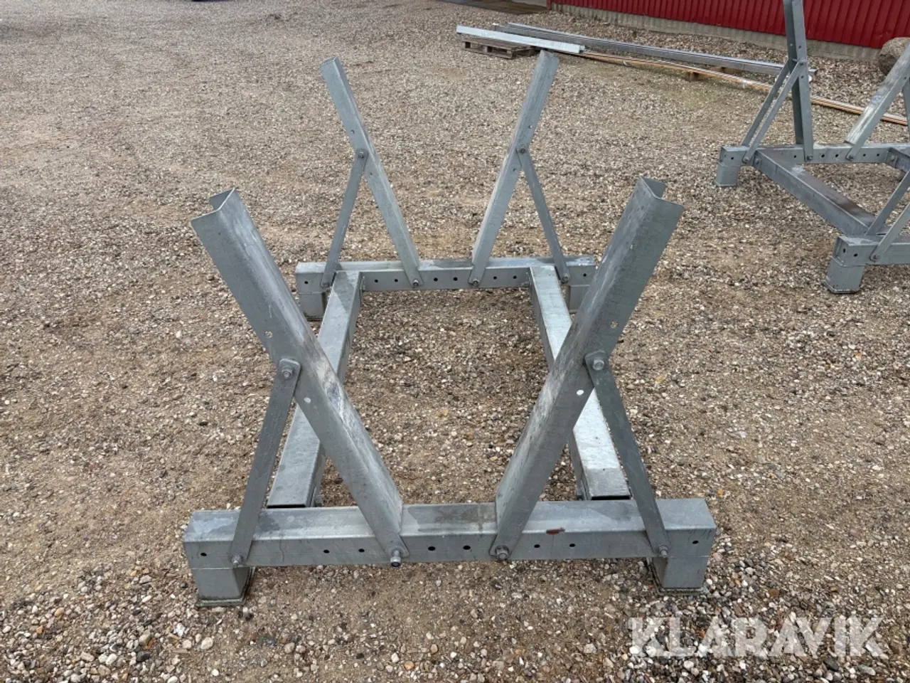 Billede 6 - Opbevaringsstativ Galvaniseret - 1 styk