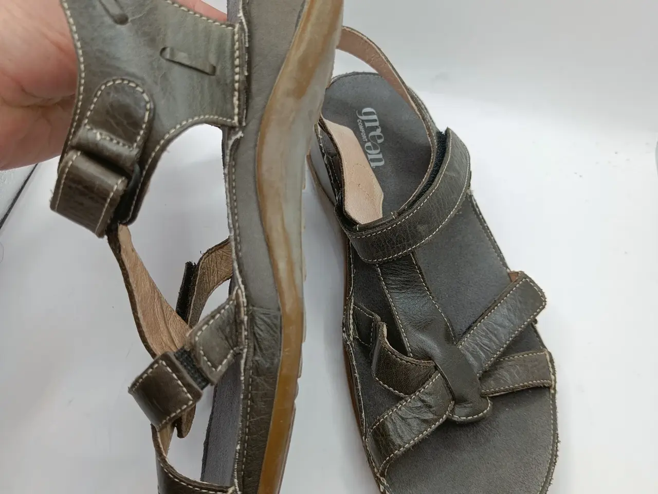 Billede 7 - Green Comfort brun sandaler 41str
