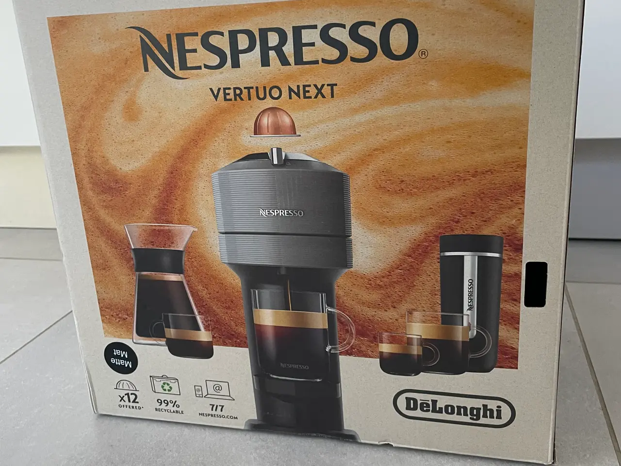 Billede 2 - NESPRESSO® Vertuo Next kaffemaskine fra DeLonghi