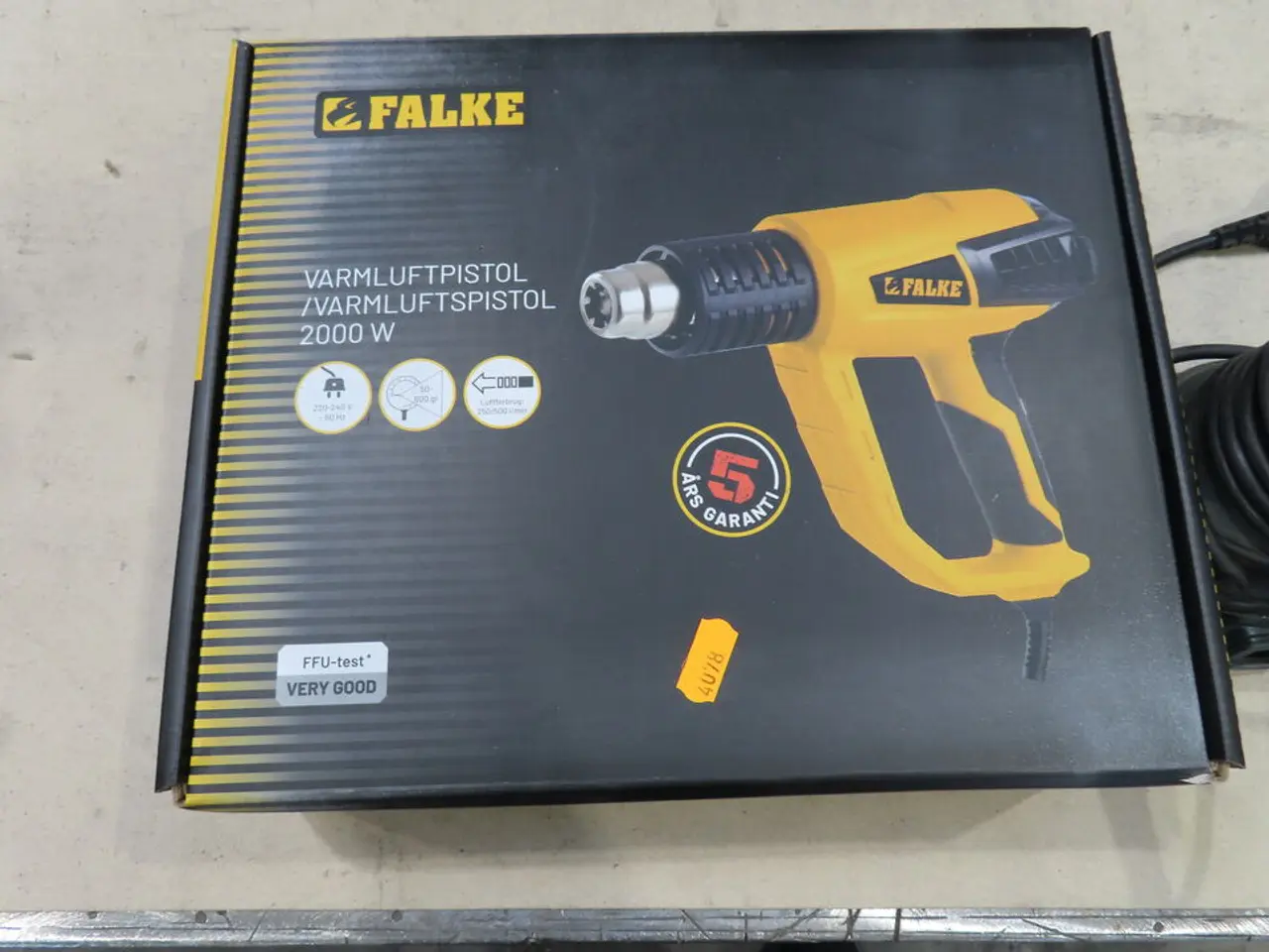Billede 2 - Varmepistol & Polermaskine FALKE & WÜRTH