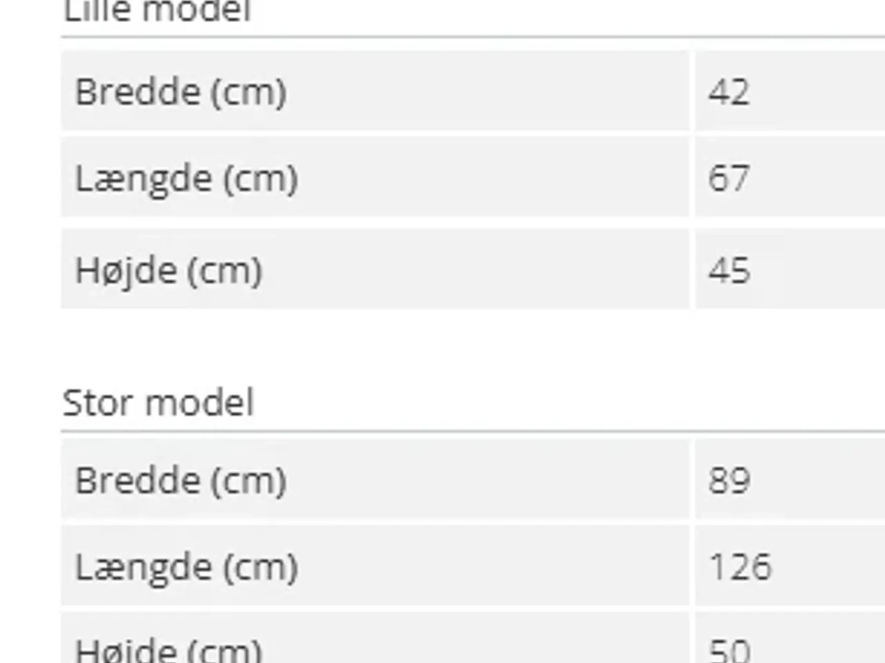 Billede 1 - Katrine sofabordsæt i mørkegrå steenlook m. børste