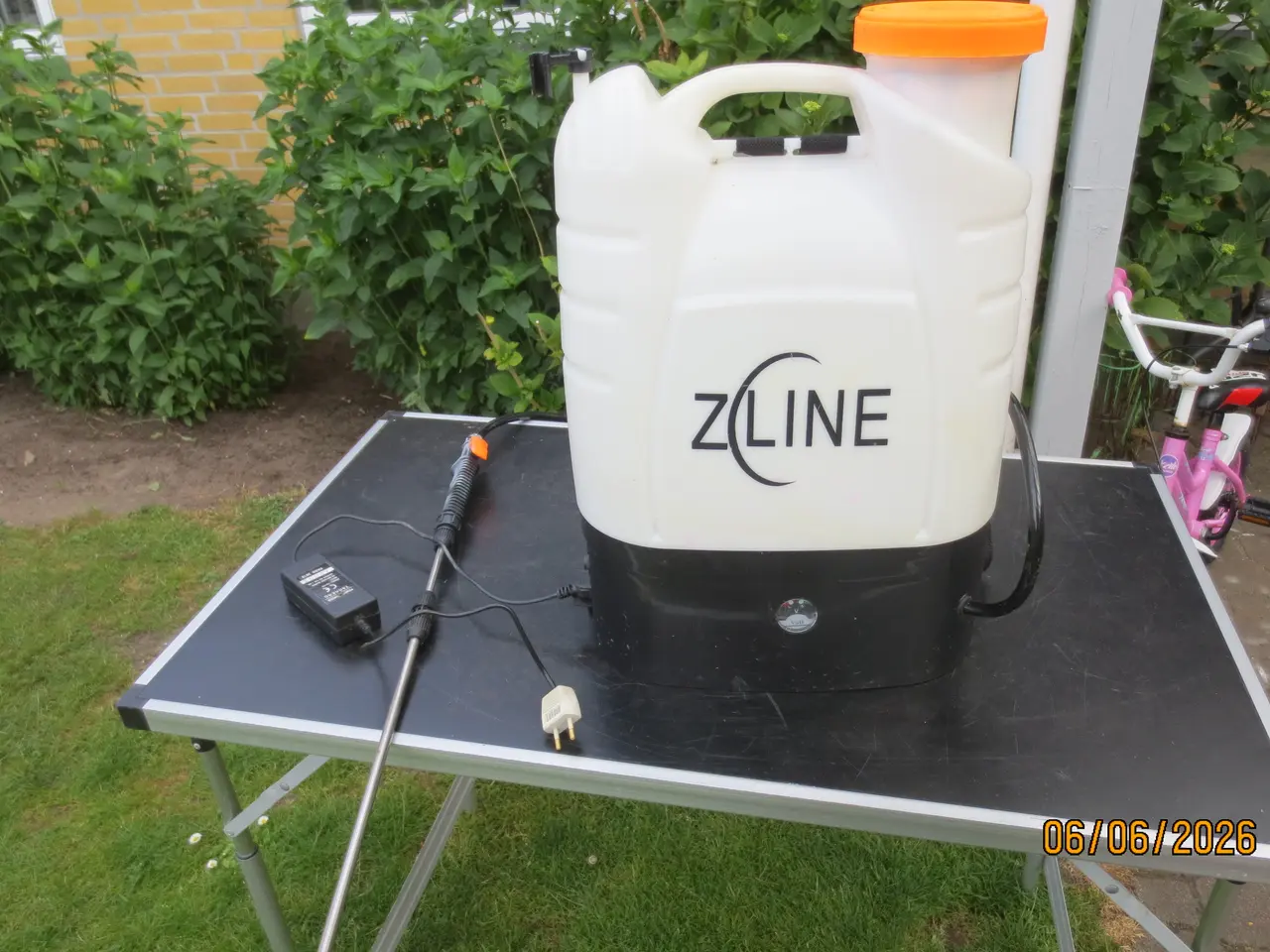 Billede 1 - 1 stk Zline Rygsprøjte 16 ltr Elektrisk