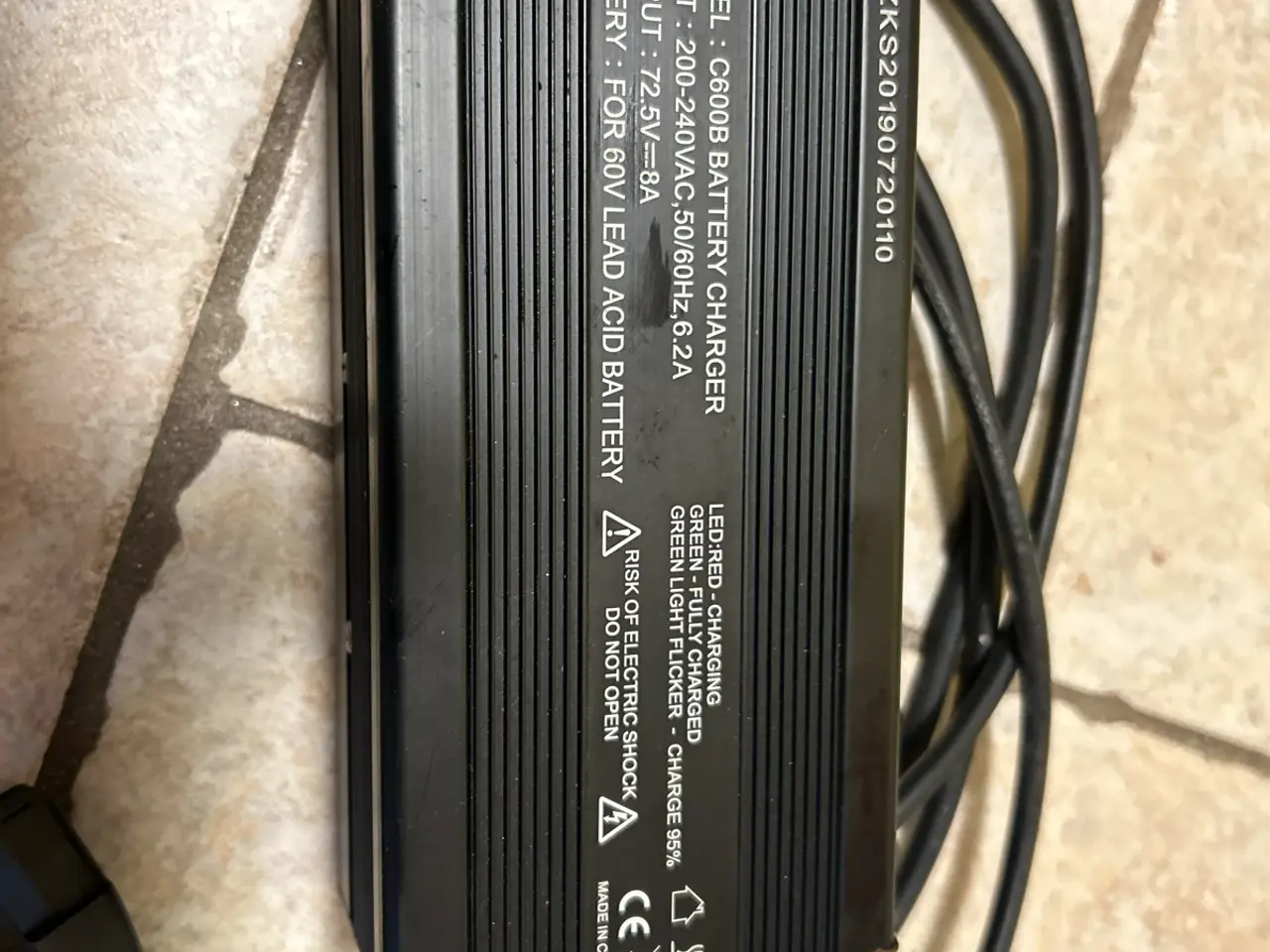 Billede 2 - Lader 8 amp , kabine scooter 