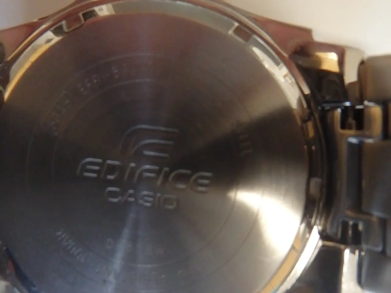 Billede 6 - Casio Edifice sort/blå/stål Kronograf Model 5345