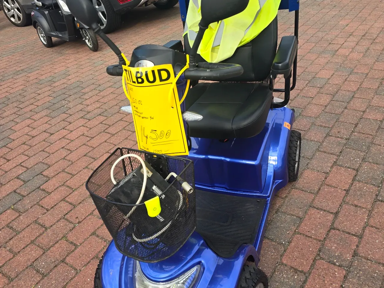 Billede 3 - Go El / LB 600 Elscooter med tag på