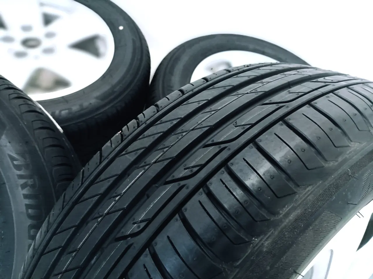 Billede 7 - 5x112 16" ET41 nav 66,6ø MINI sommersæt inkl. TPMS