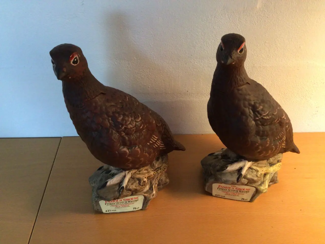 Billede 1 - Famous Grouse Whiskey fuglekarafler