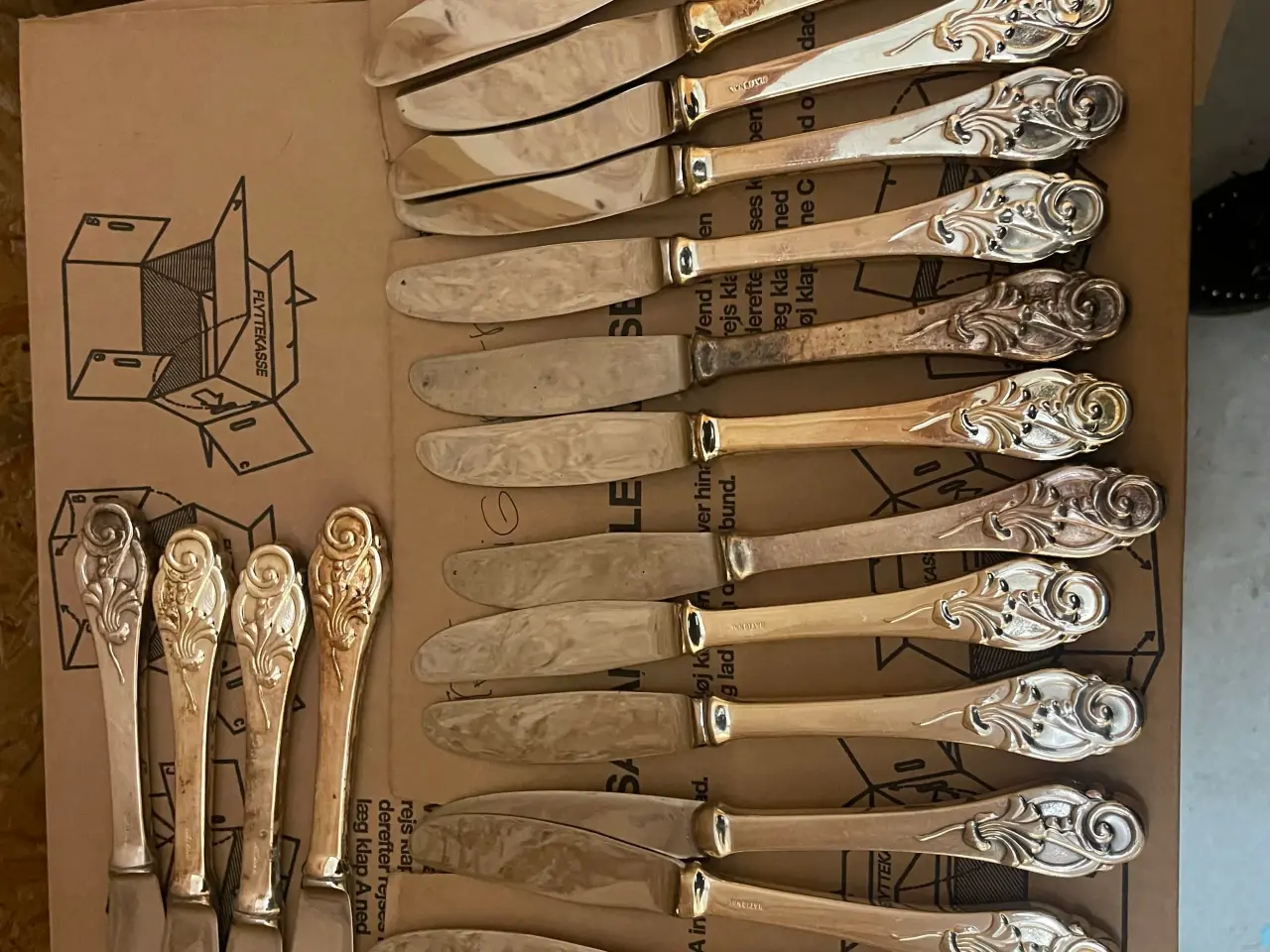 Billede 1 - National bestik Middags Knive